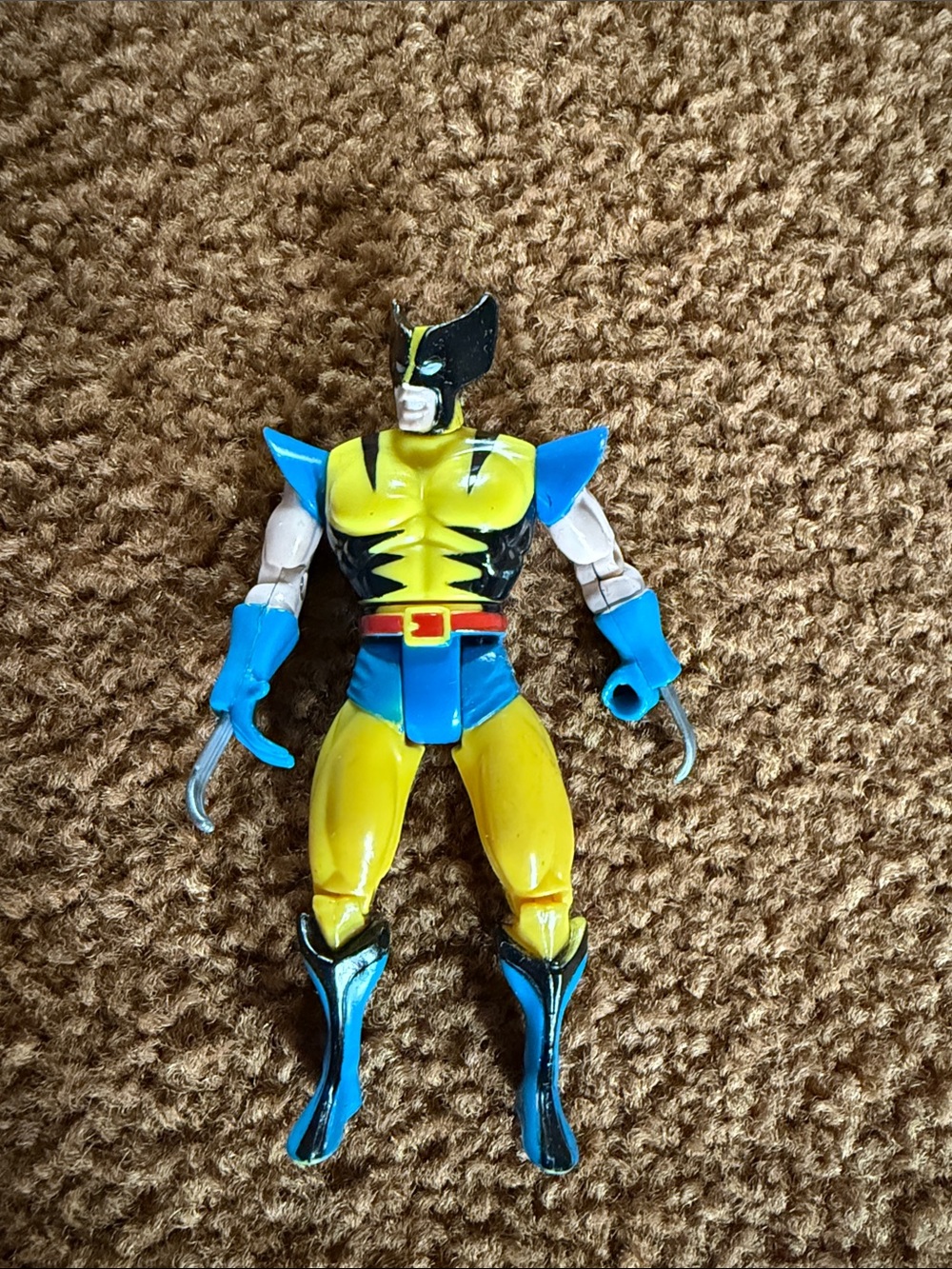 Vintage 1992 Marvel X-Men Wolverine Action Figure
